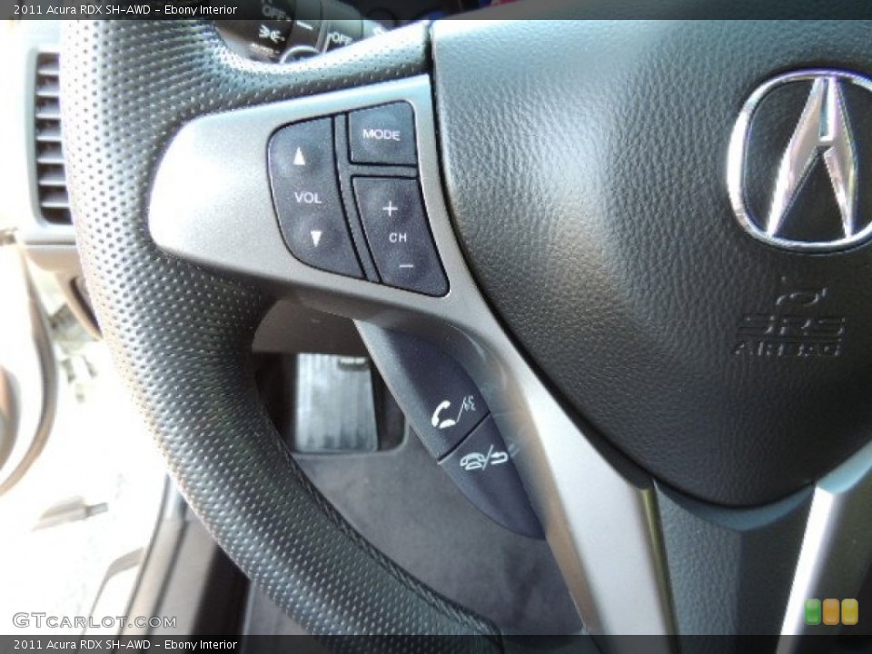 Ebony Interior Controls for the 2011 Acura RDX SH-AWD #70706951