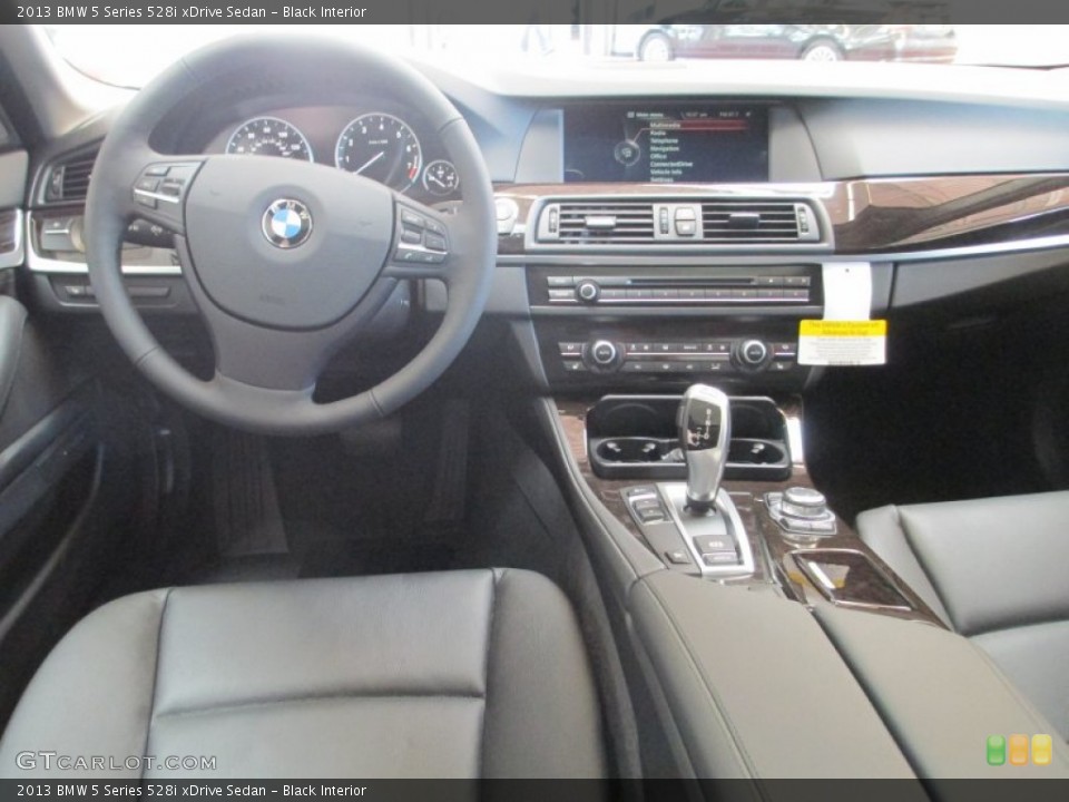 Black Interior Photo for the 2013 BMW 5 Series 528i xDrive Sedan #70713382