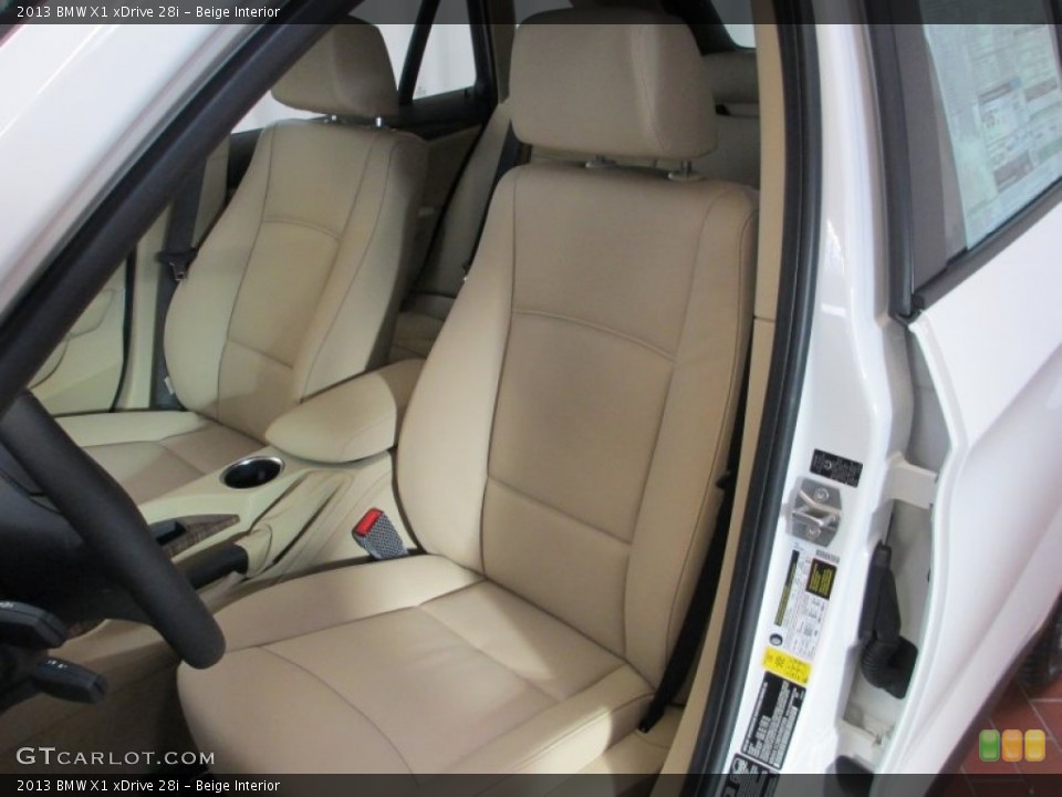Beige Interior Front Seat for the 2013 BMW X1 xDrive 28i #70714271