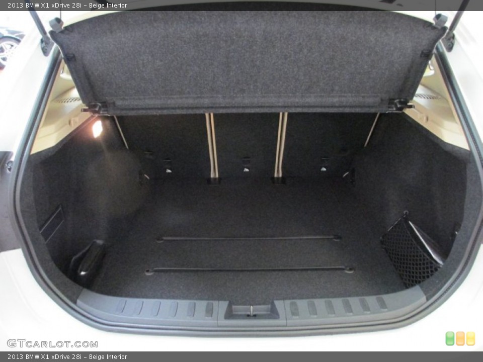 Beige Interior Trunk for the 2013 BMW X1 xDrive 28i #70714304