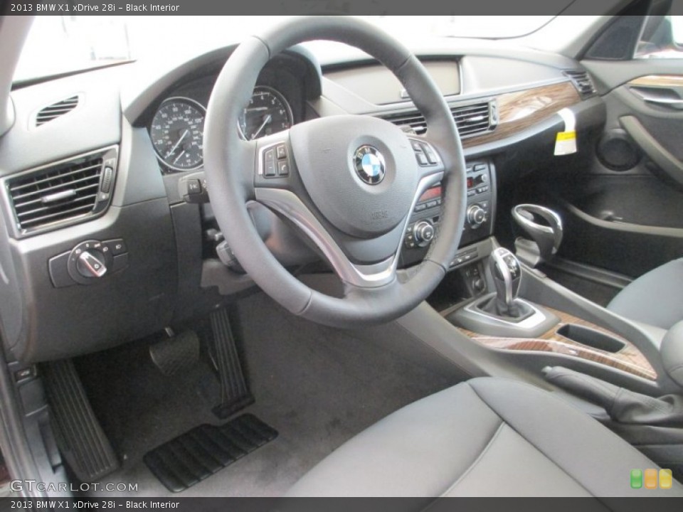 Black Interior Prime Interior for the 2013 BMW X1 xDrive 28i #70714550