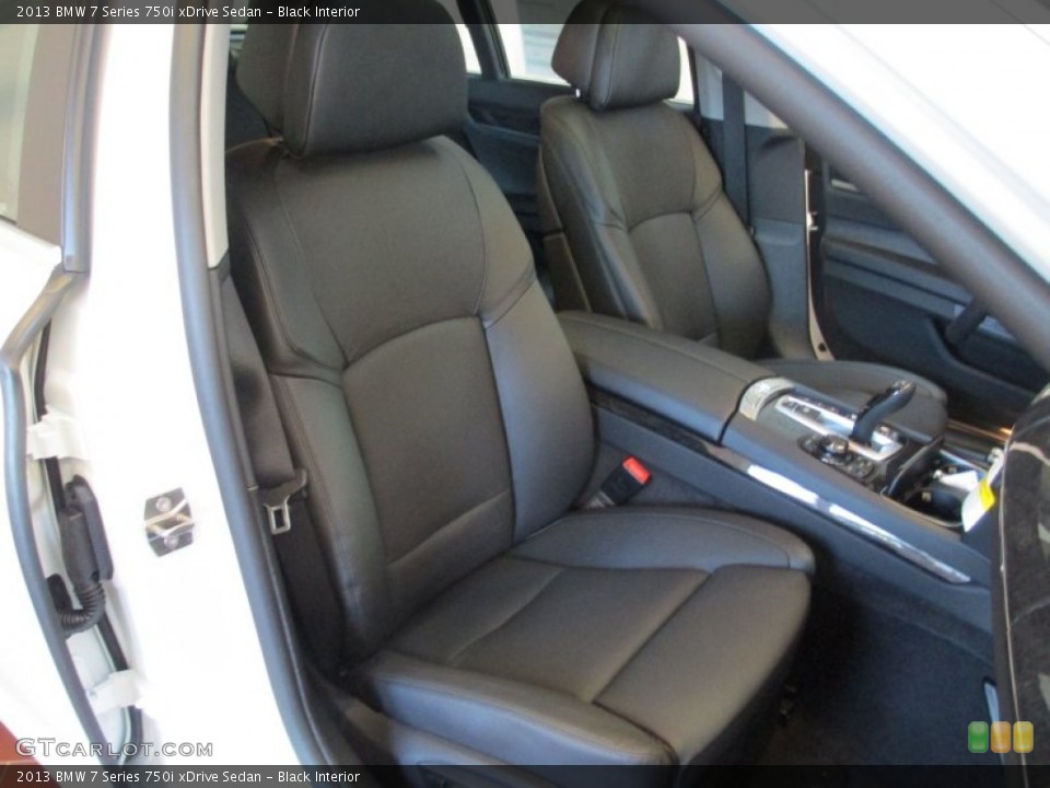 Black Interior Photo for the 2013 BMW 7 Series 750i xDrive Sedan #70714709