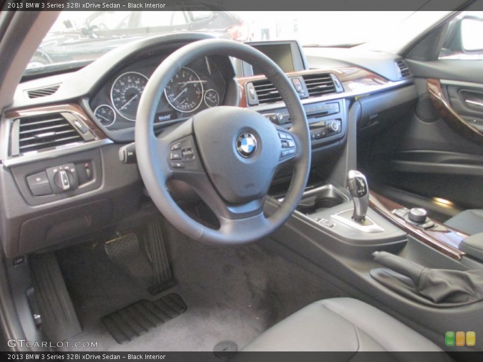 Black Interior Photo for the 2013 BMW 3 Series 328i xDrive Sedan #70714997
