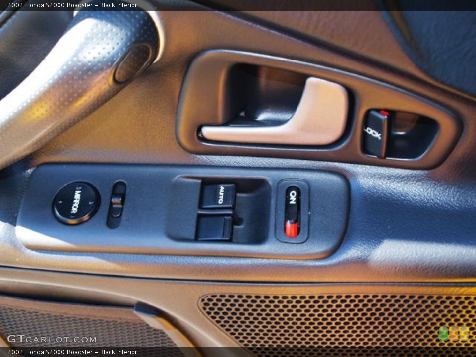 Black Interior Controls for the 2002 Honda S2000 Roadster #70715678