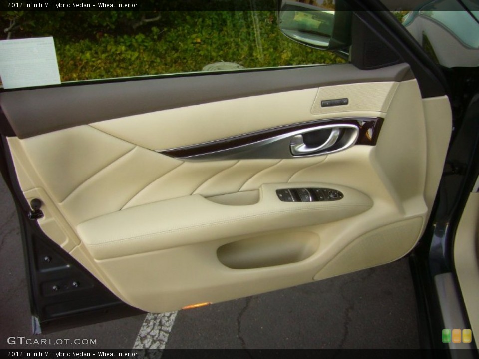 Wheat Interior Door Panel for the 2012 Infiniti M Hybrid Sedan #70717184