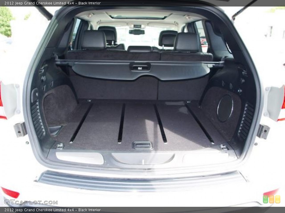 Black Interior Trunk for the 2012 Jeep Grand Cherokee Limited 4x4 #70717205