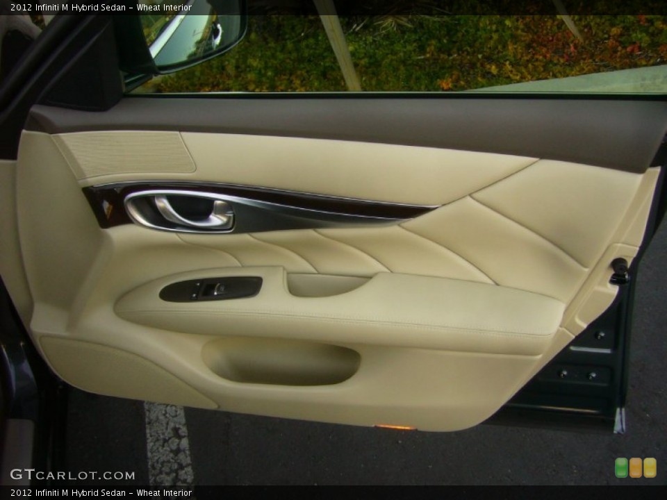 Wheat Interior Door Panel for the 2012 Infiniti M Hybrid Sedan #70717236