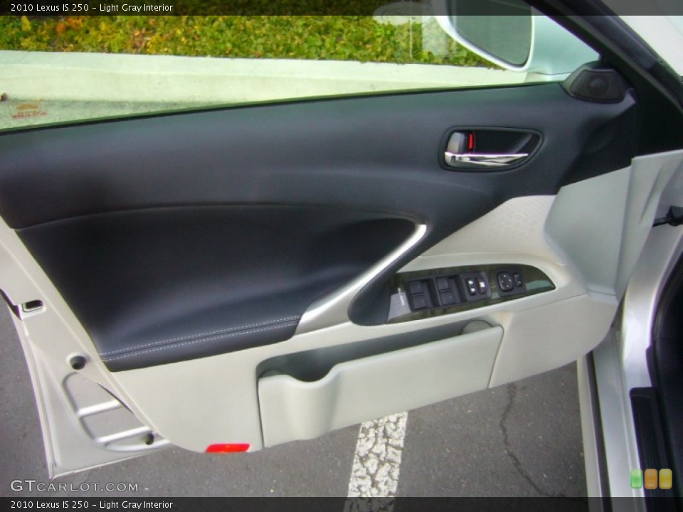 Light Gray Interior Door Panel for the 2010 Lexus IS 250 #70717454