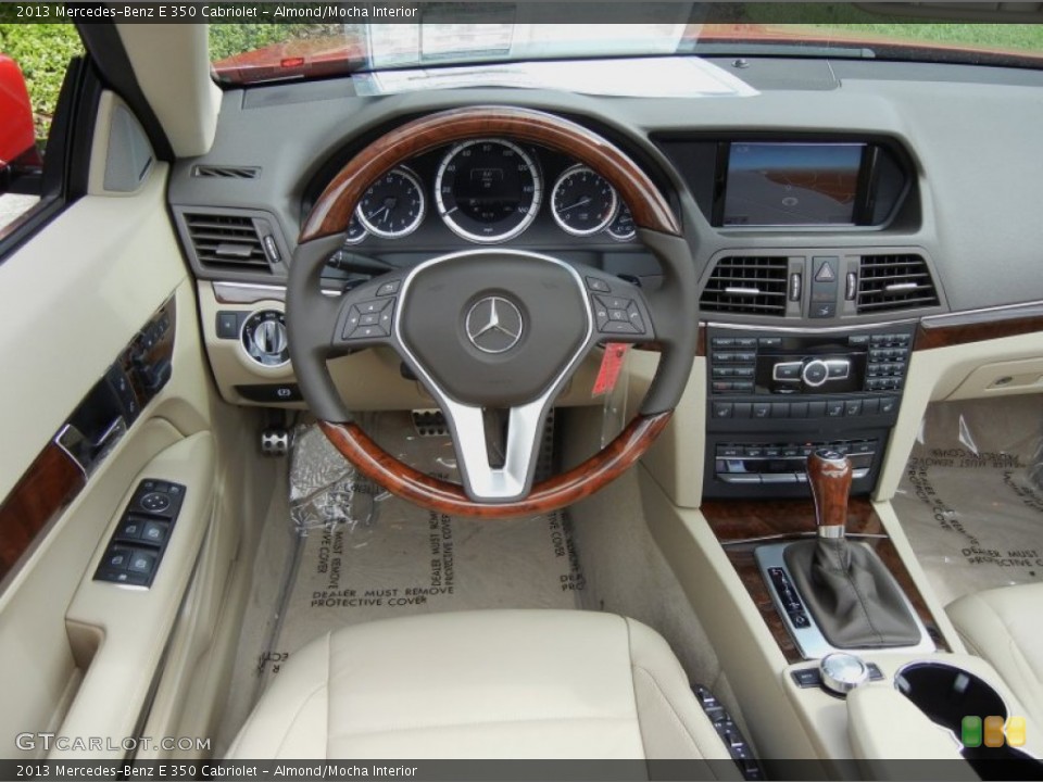 Almond/Mocha Interior Dashboard for the 2013 Mercedes-Benz E 350 Cabriolet #70718045