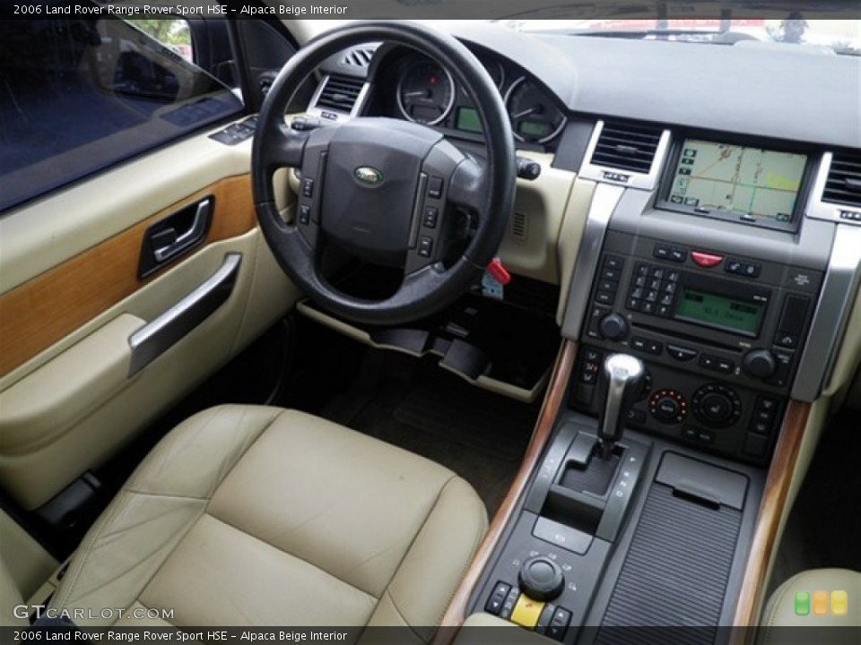 Alpaca Beige Interior Photo for the 2006 Land Rover Range Rover Sport HSE #70718056