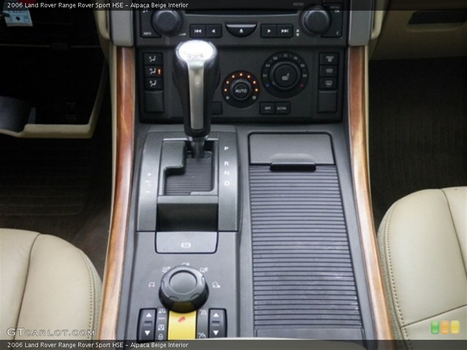 Alpaca Beige Interior Transmission for the 2006 Land Rover Range Rover Sport HSE #70718120