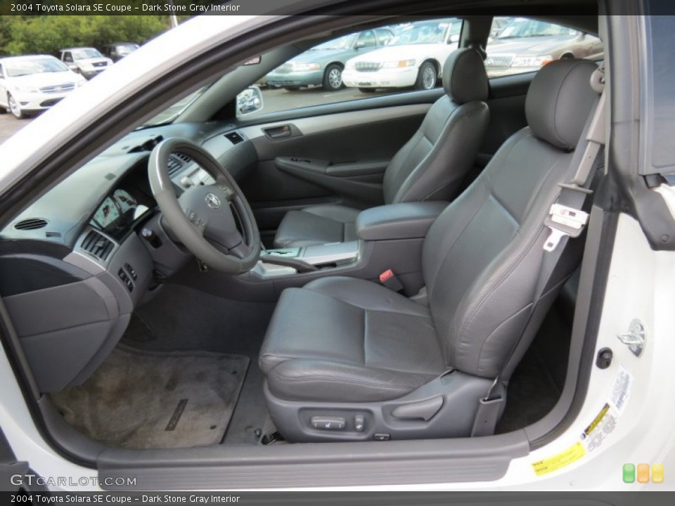 Dark Stone Gray Interior Prime Interior for the 2004 Toyota Solara SE Coupe #70721864