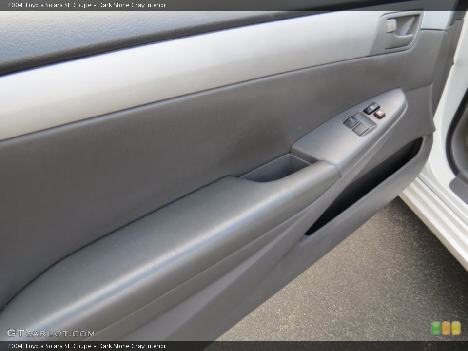 Dark Stone Gray Interior Door Panel for the 2004 Toyota Solara SE Coupe #70721885
