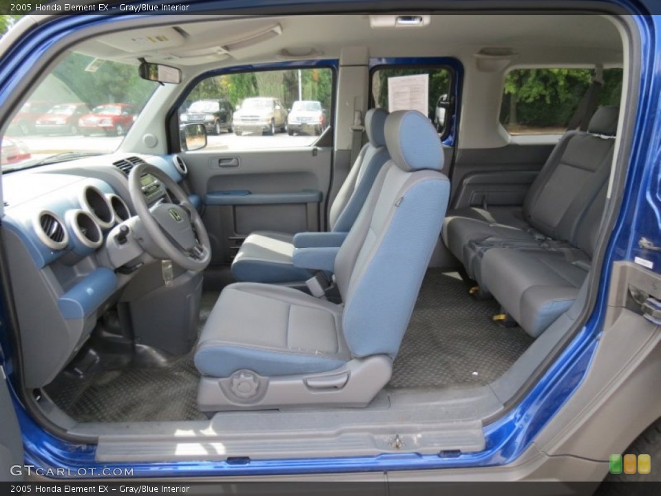 Gray/Blue Interior Photo for the 2005 Honda Element EX #70722686