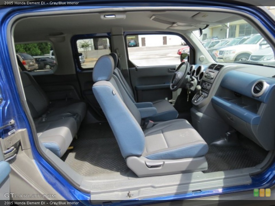 Gray/Blue Interior Photo for the 2005 Honda Element EX #70722704