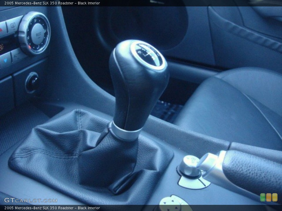 Black Interior Transmission for the 2005 Mercedes-Benz SLK 350 Roadster #70723193