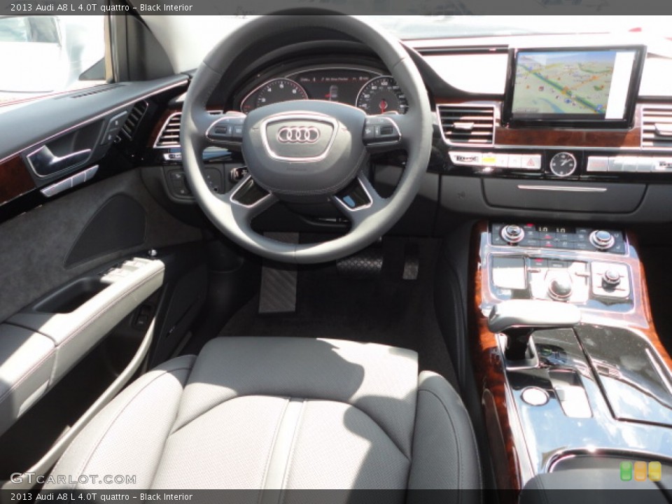 Black Interior Dashboard for the 2013 Audi A8 L 4.0T quattro #70724243