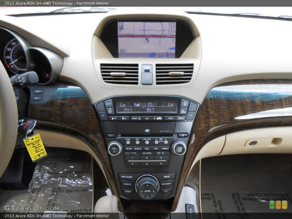 Parchment Interior Controls for the 2013 Acura MDX SH-AWD Technology #70724456