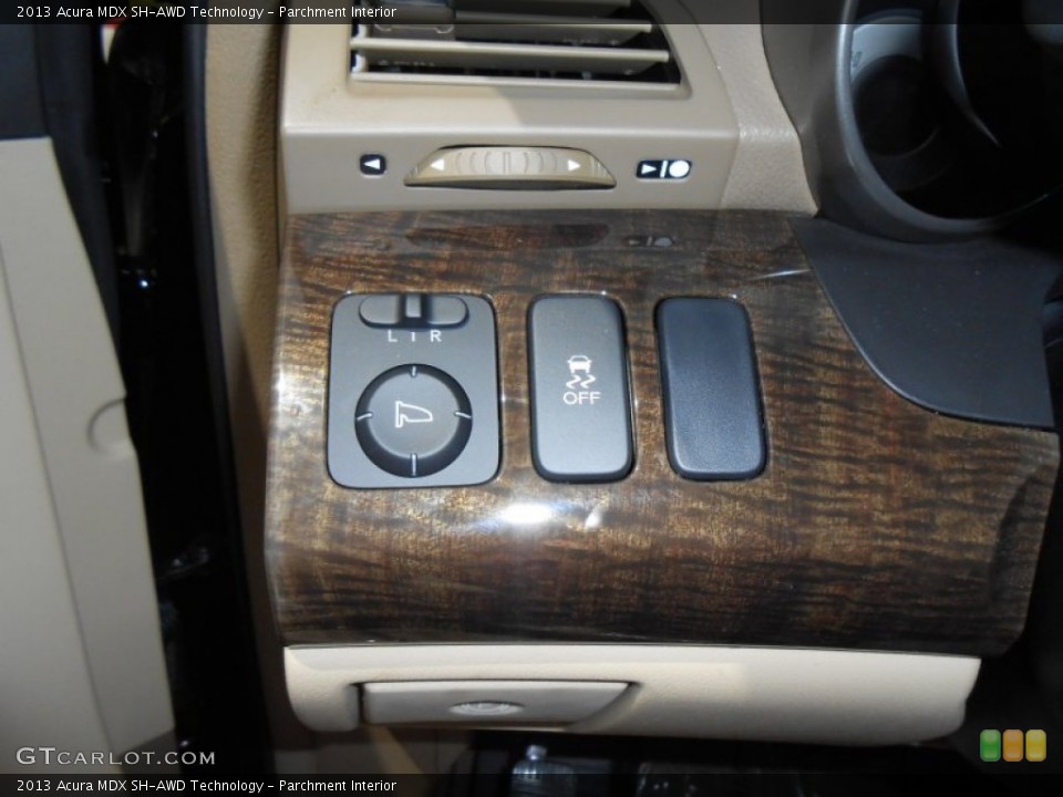 Parchment Interior Controls for the 2013 Acura MDX SH-AWD Technology #70724495