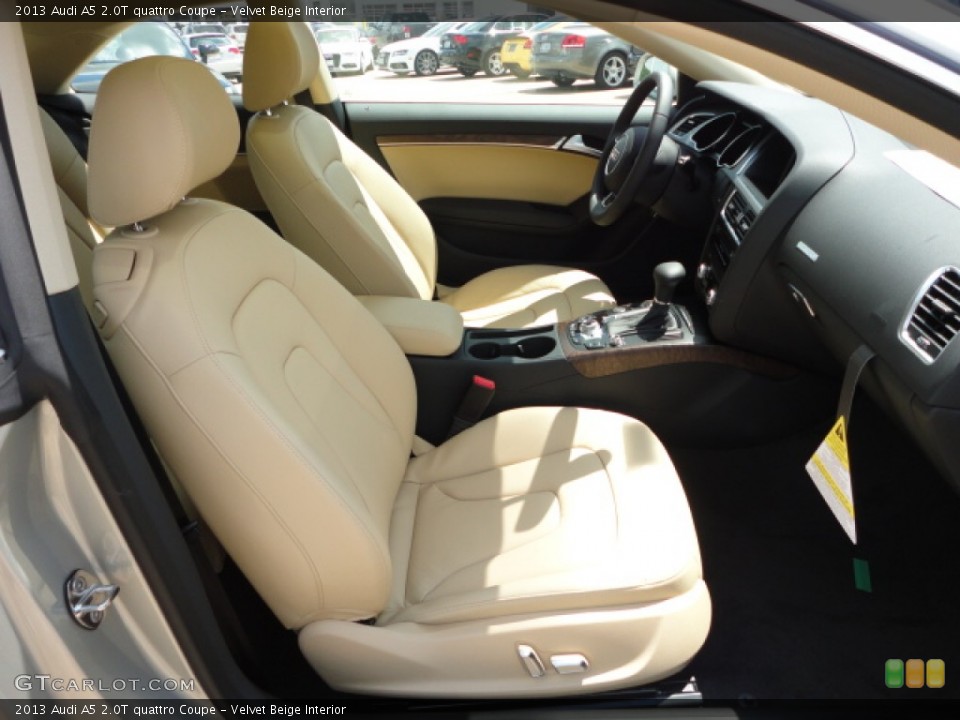Velvet Beige Interior Front Seat for the 2013 Audi A5 2.0T quattro Coupe #70724852