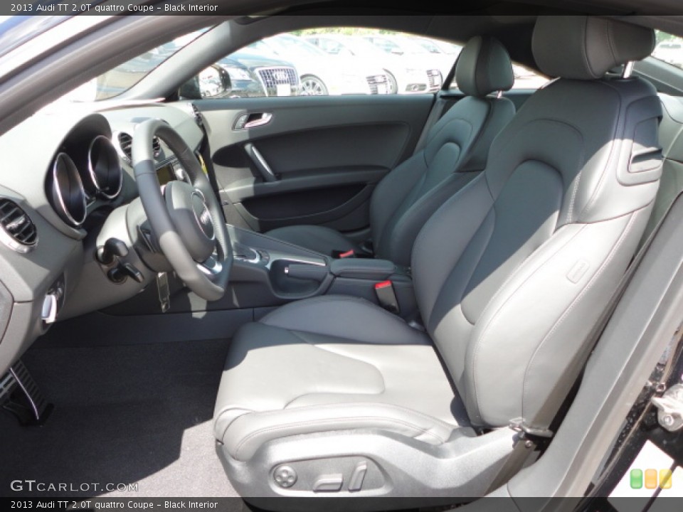 Black Interior Front Seat for the 2013 Audi TT 2.0T quattro Coupe #70724924
