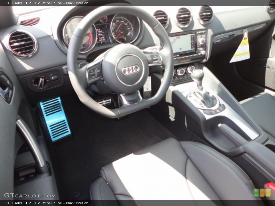 Black Interior Prime Interior for the 2013 Audi TT 2.0T quattro Coupe #70724942