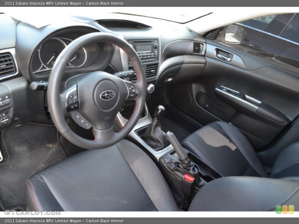 Carbon Black Interior Prime Interior for the 2011 Subaru Impreza WRX Limited Wagon #70725206