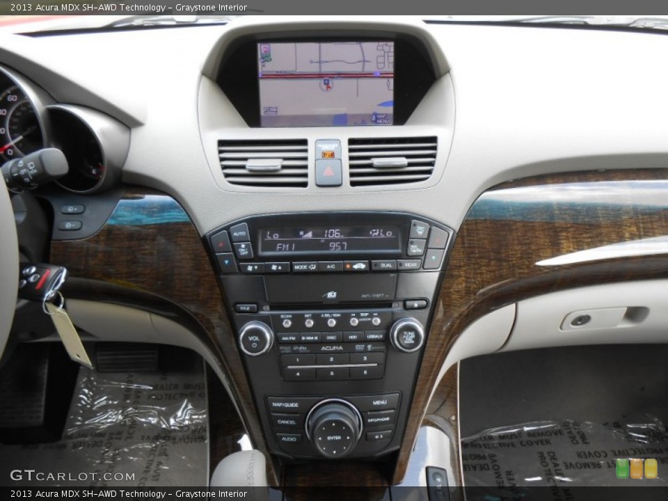 Graystone Interior Controls for the 2013 Acura MDX SH-AWD Technology #70725380