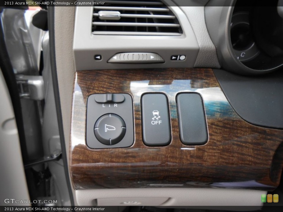Graystone Interior Controls for the 2013 Acura MDX SH-AWD Technology #70725423
