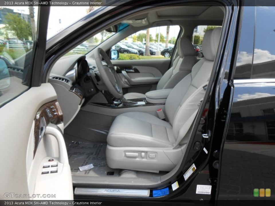 Graystone Interior Photo for the 2013 Acura MDX SH-AWD Technology #70725788