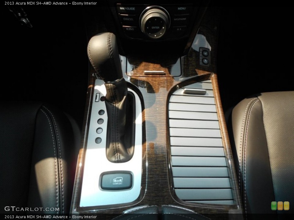 Ebony Interior Transmission for the 2013 Acura MDX SH-AWD Advance #70726109