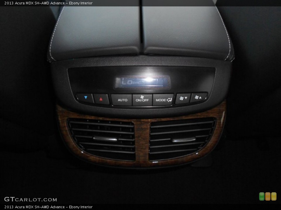 Ebony Interior Controls for the 2013 Acura MDX SH-AWD Advance #70726127