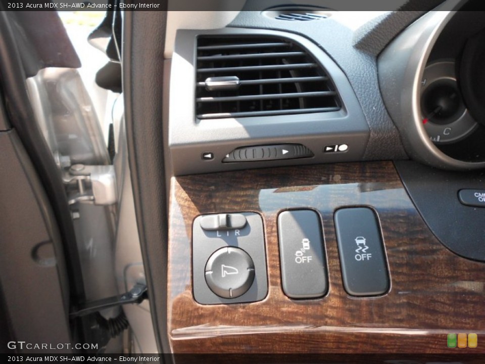 Ebony Interior Controls for the 2013 Acura MDX SH-AWD Advance #70726145