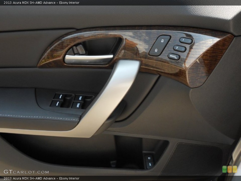 Ebony Interior Controls for the 2013 Acura MDX SH-AWD Advance #70726154