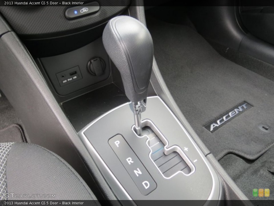 Black Interior Transmission for the 2013 Hyundai Accent GS 5 Door #70729913