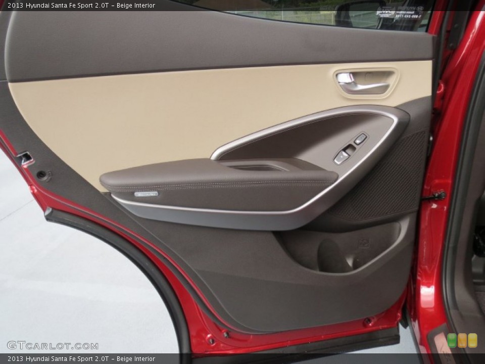 Beige Interior Door Panel for the 2013 Hyundai Santa Fe Sport 2.0T #70731041