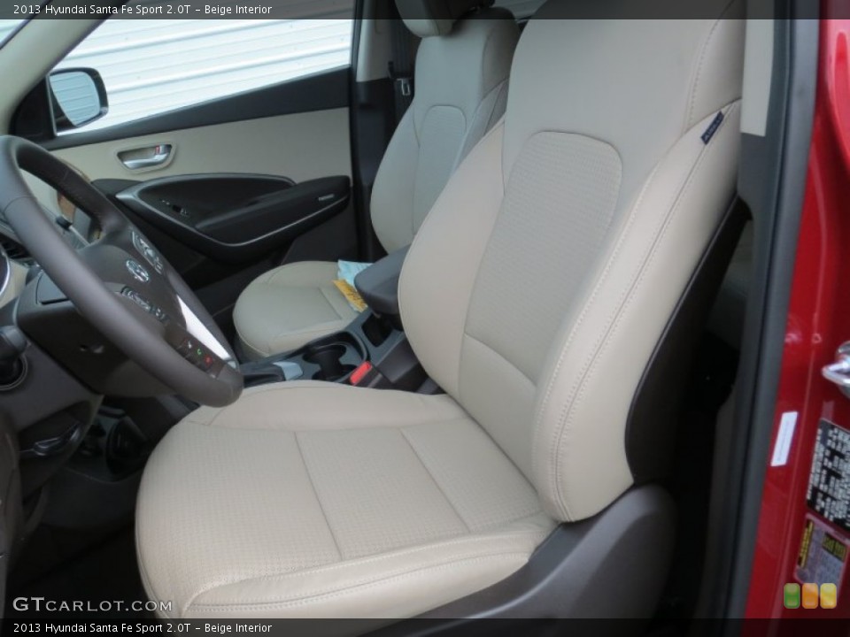 Beige Interior Photo for the 2013 Hyundai Santa Fe Sport 2.0T #70731086