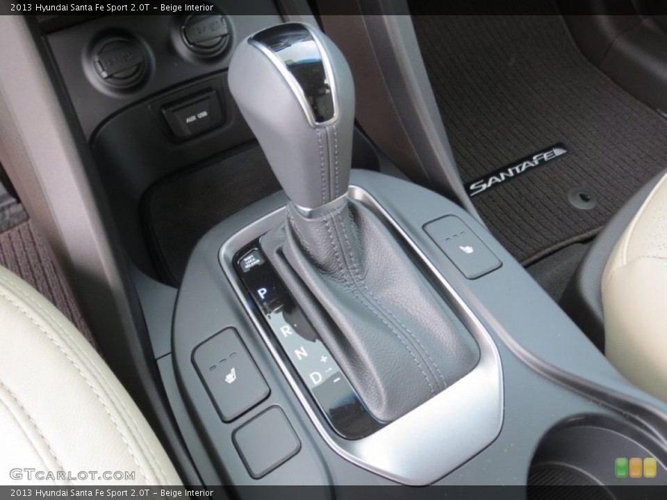 Beige Interior Transmission for the 2013 Hyundai Santa Fe Sport 2.0T #70731140