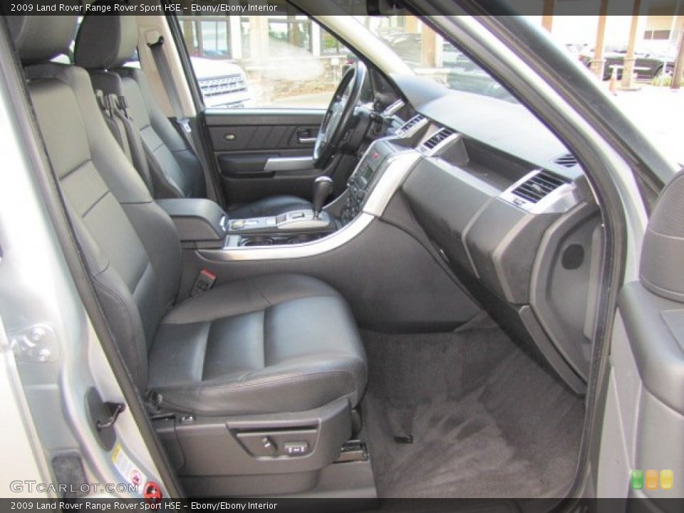 Ebony/Ebony Interior Photo for the 2009 Land Rover Range Rover Sport HSE #70731236