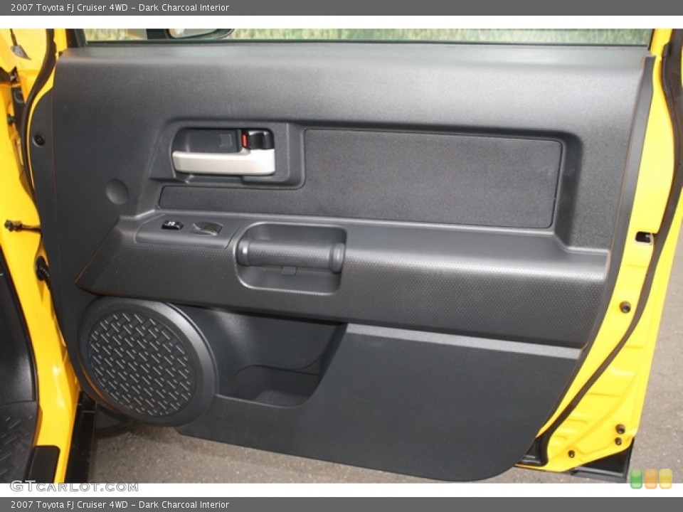 Dark Charcoal Interior Door Panel for the 2007 Toyota FJ Cruiser 4WD #70735697