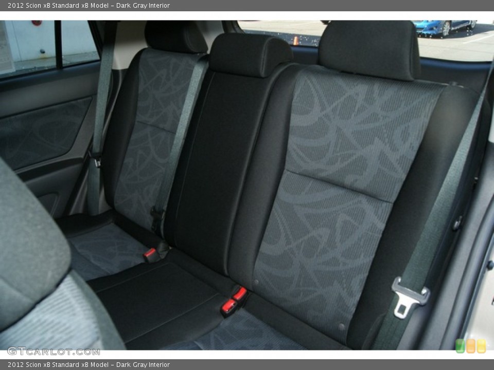 Dark Gray Interior Rear Seat for the 2012 Scion xB  #70737461