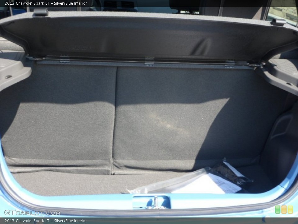 Silver/Blue Interior Trunk for the 2013 Chevrolet Spark LT #70738238