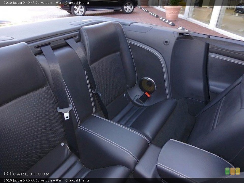 Warm Charcoal Interior Rear Seat for the 2010 Jaguar XK XKR Convertible #70739366