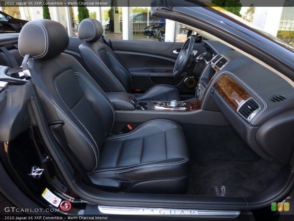 Warm Charcoal Interior Front Seat for the 2010 Jaguar XK XKR Convertible #70739390