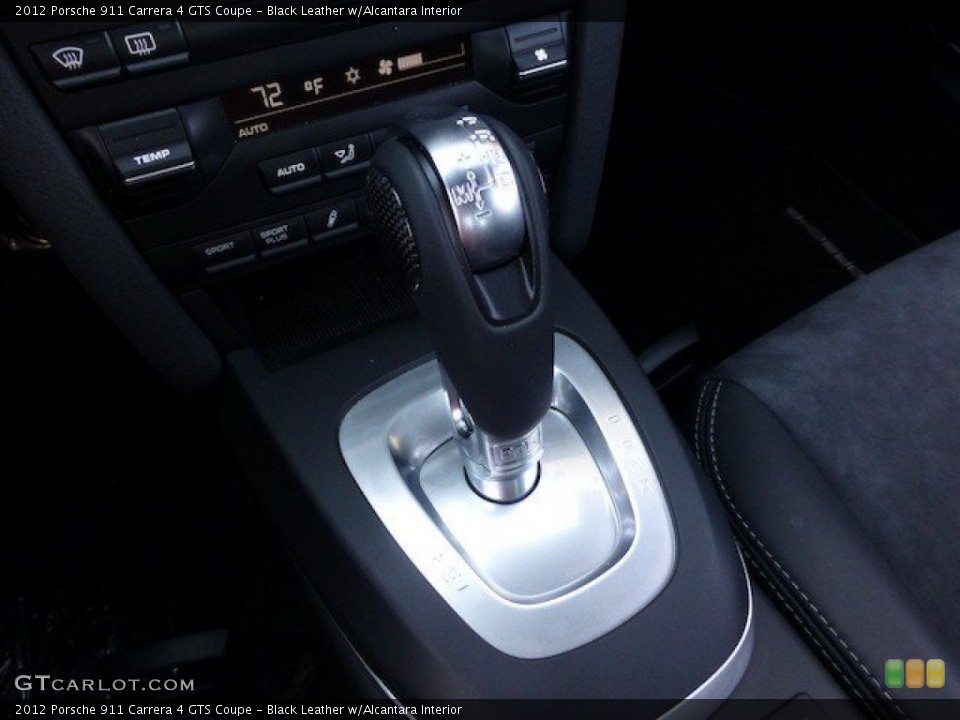 Black Leather w/Alcantara Interior Transmission for the 2012 Porsche 911 Carrera 4 GTS Coupe #70739594