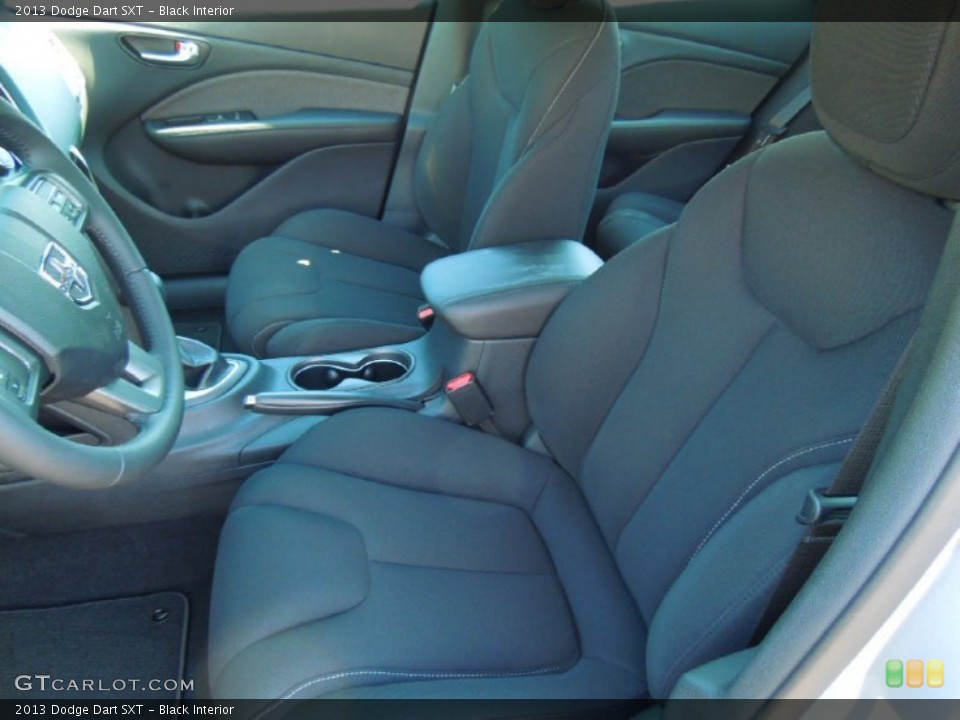 Black Interior Front Seat for the 2013 Dodge Dart SXT #70740569