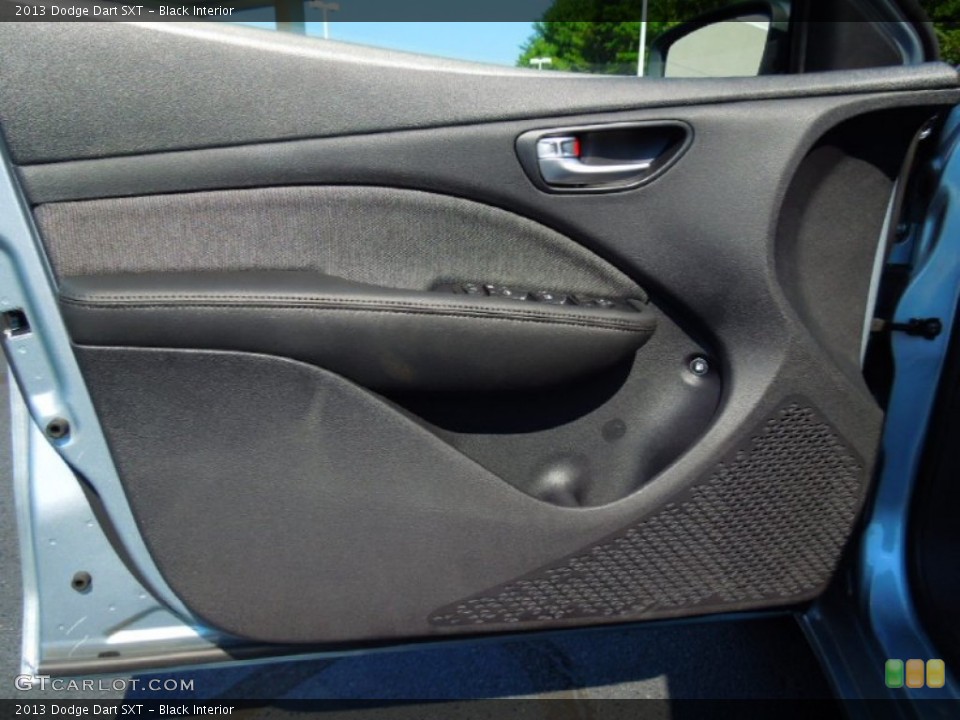 Black Interior Door Panel for the 2013 Dodge Dart SXT #70740575