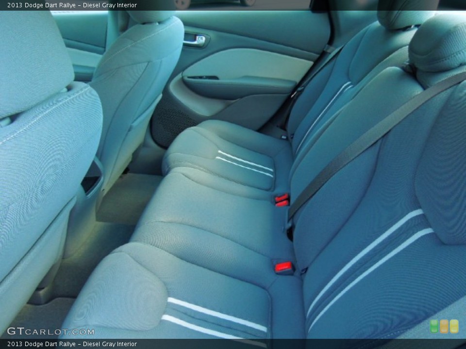 Diesel Gray Interior Rear Seat for the 2013 Dodge Dart Rallye #70740761