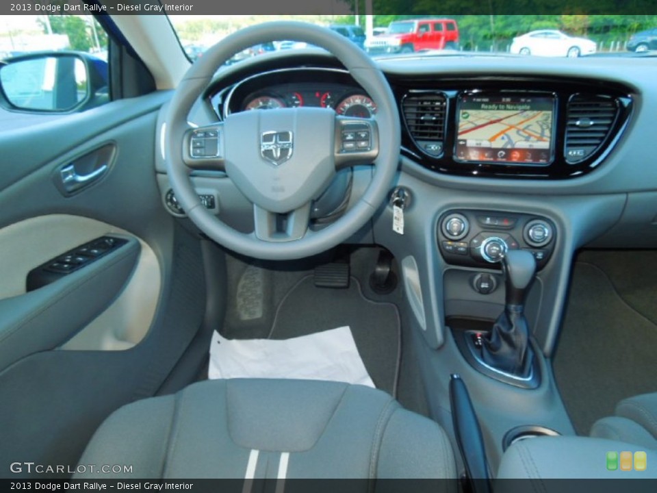 Diesel Gray Interior Dashboard for the 2013 Dodge Dart Rallye #70740767