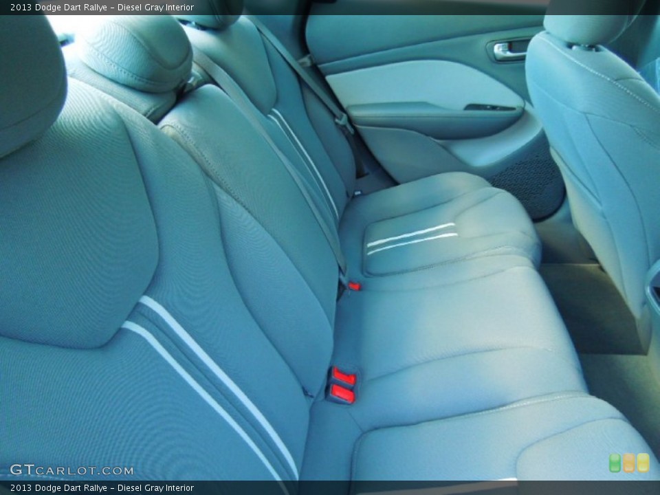 Diesel Gray Interior Rear Seat for the 2013 Dodge Dart Rallye #70740788